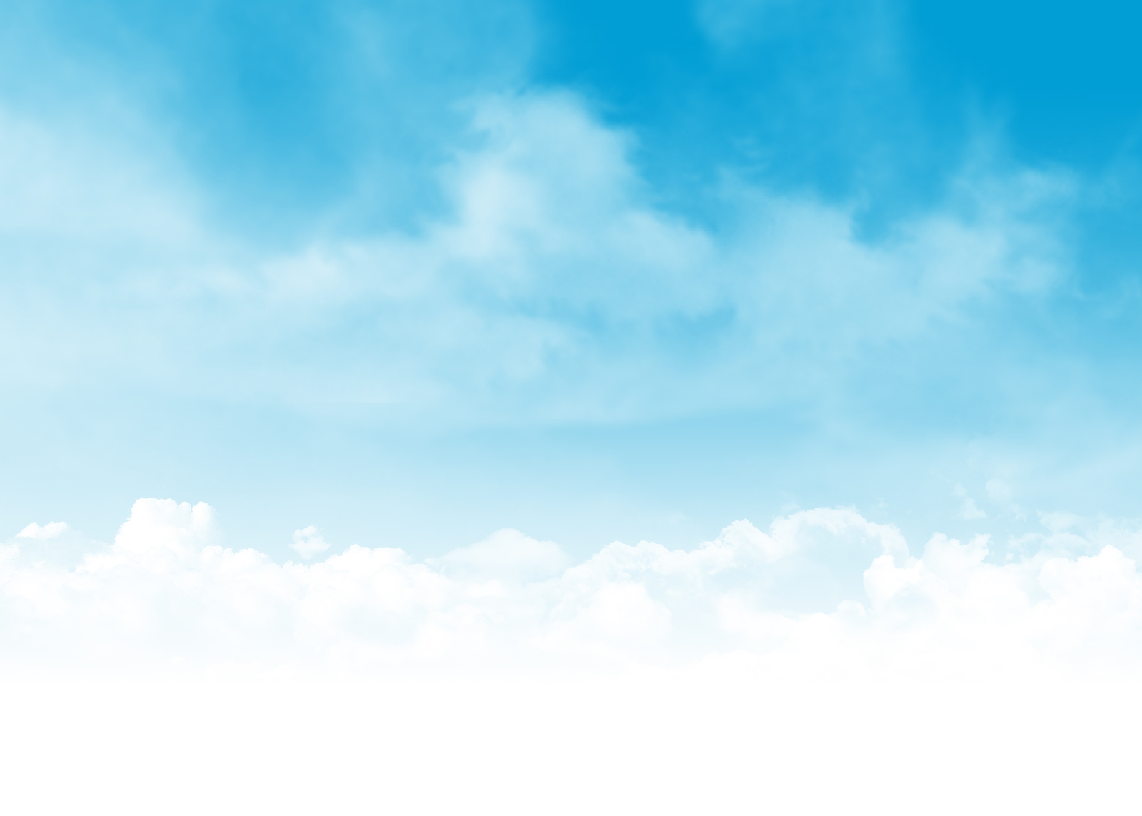 Blue sky and clouds abstract background illustration with copy s