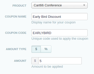 basic information for early bird discount