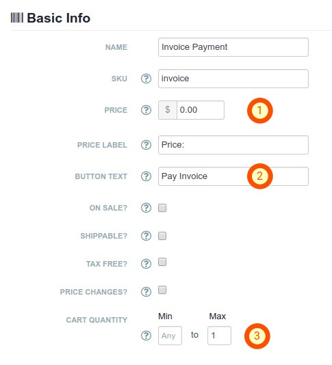 Invoice Payment Form
